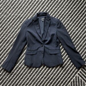 Ann Taylor Classic Navy Blazer